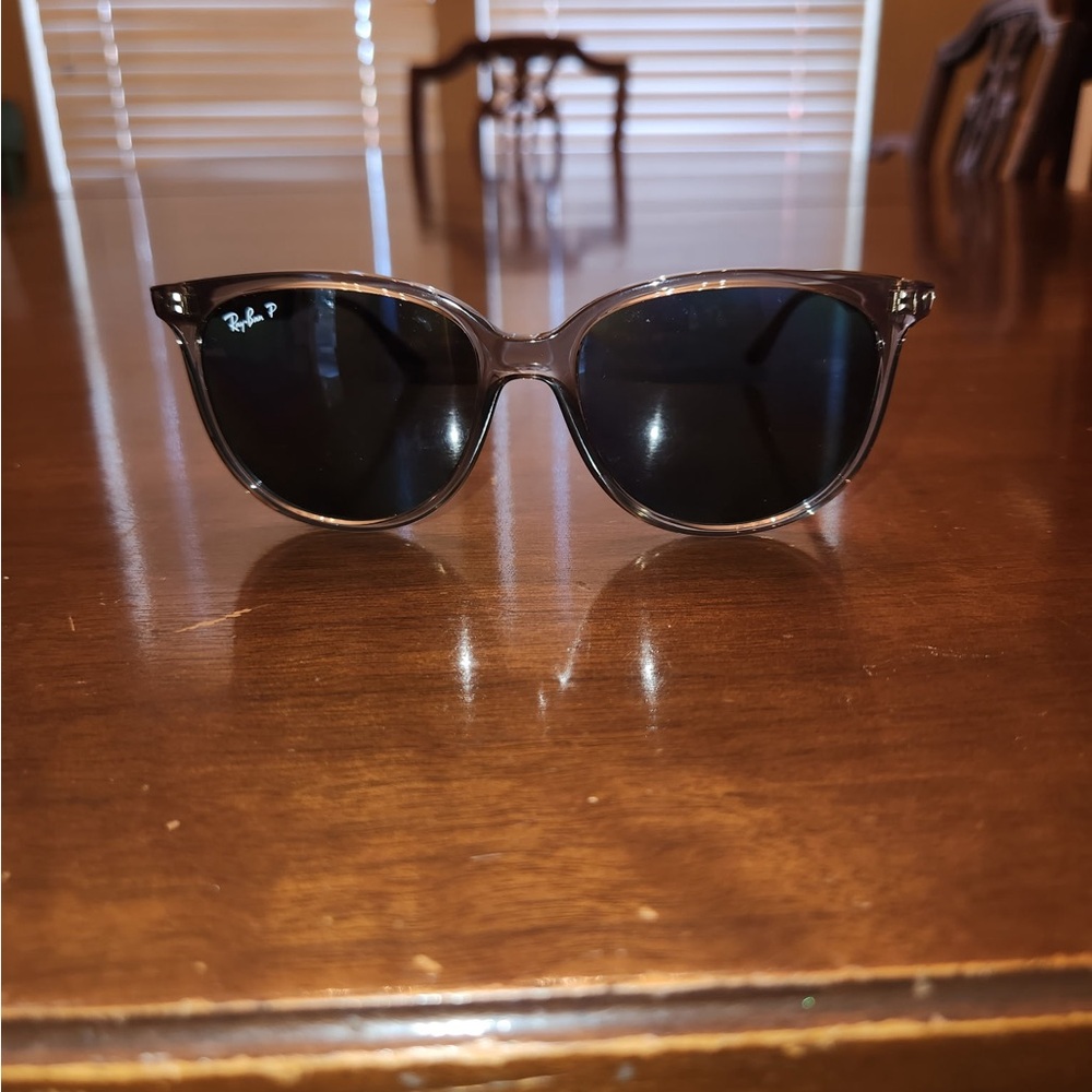 Ray-Ban Polarized Silver and Bordeaux Sunglasses